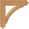 Ekena Millwork Thorton Arts & Crafts Rough Sawn Bracket, Western Red Cedar, 4"W x 22"D x 22"H BKT04X22X22THR03RWR - alternate 4